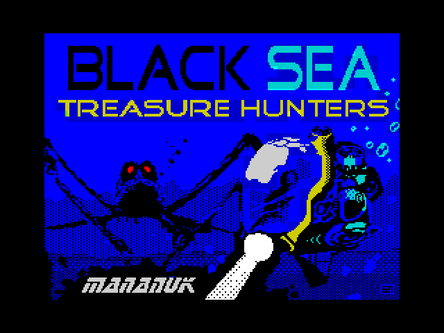 Treasure Hunt title screen for ZX Spectrum